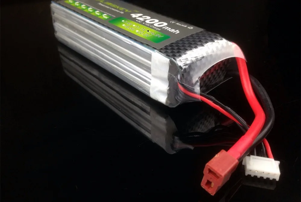 Limskey power Lipo аккумулятор 14,8 V 4200mAh 30C MAX 40C T штекер для RC автомобиля самолета вертолета DJI F550 Multirotor часть 4S Li-po