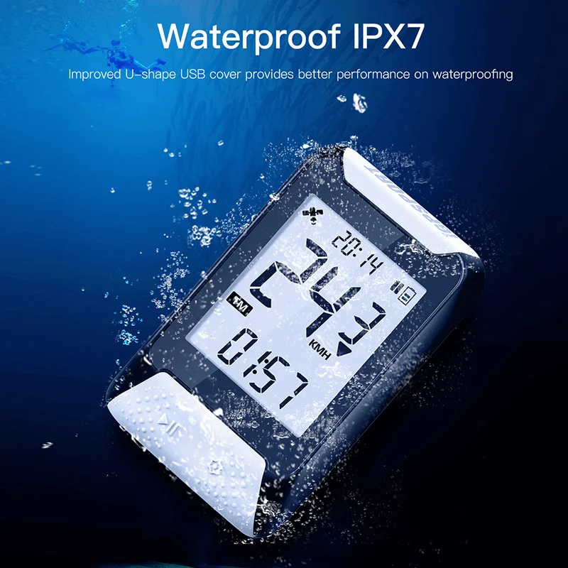 IGPSPORT GPS Computer IPX7 Wasserdichte Drahtlose Radfahren Computer Fahrrad Tacho Auto Hintergrund