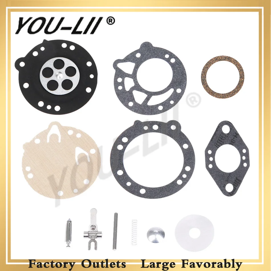 YOULII комплект для восстановления карбюратора диафрагмы для Stihl Carb 08 08 S 070 090 бензопилы TS350 TS360 тилотсон RK-83HL заменить Zama RB-42