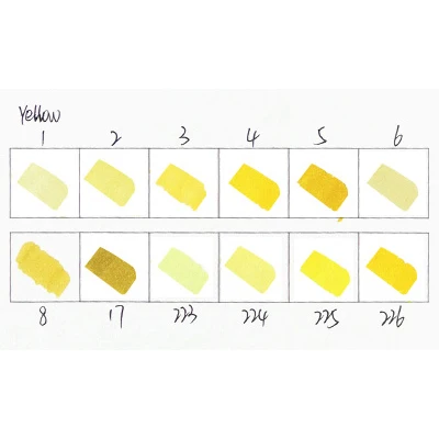 Finecolour EF100 двуглавый спиртовые чернила Эскиз маркер ручка набор манга Рисование Искусство маркеры - Цвет: Yellow Series