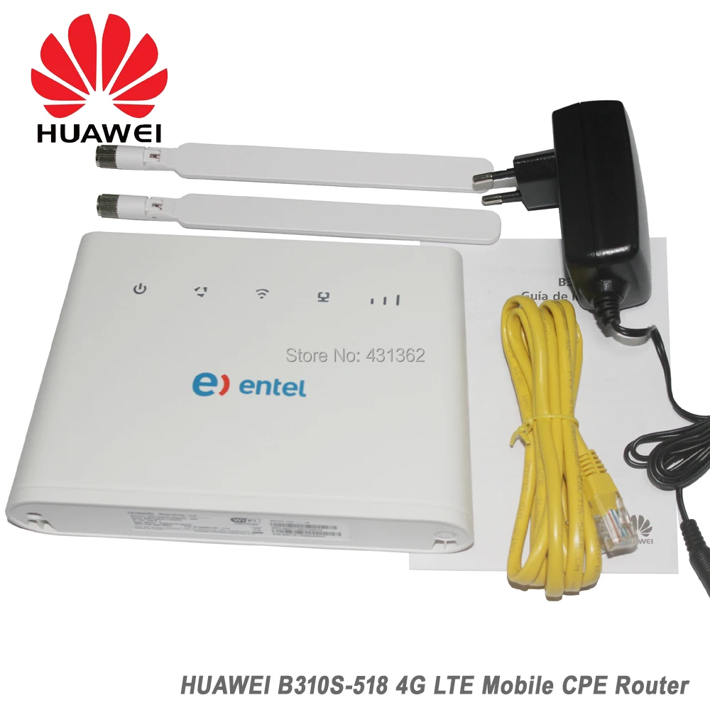 Original Unlock Huawei B310S-518 150Mbps 4G LTE Most Secure Wireless Router Support B1 B2 B4 B5 B7 B28
