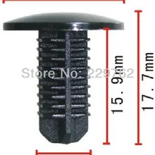 100 шт. резиновые полосы крепежные зажимы для TOYOTA ALPHARD Авто зажимы и крепежи пластиковые зажимы кузова автомобиля автомобильные