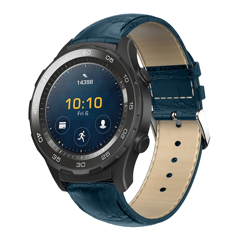 Сменные роскошные кожаные Смарт часы для Huawei Watch 2 ремешок часов оригинальные