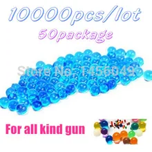 10000 шт./лот 50 Вышивка Крестом Пакет мягкие кристалл воды пейнтбол пули игрушечный пистолет Интимные аксессуары CS игры пистолет пуля