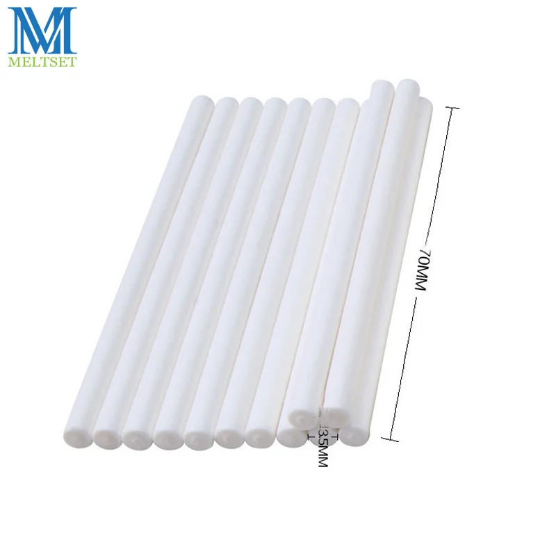 

100pcs/Set 70*3.5MM Solid Paper Pop Sucker Sticks Chocolate Cake Lollipop Lolly Candy Making Mould