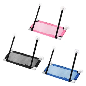 

3 Colors Pet Cat Hammock Basking Window Mounted Seat Home Suction Cup Hanging Bed Mat Lounge Kitten Cat Accessories