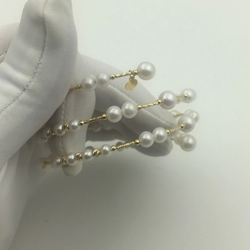 SL18K10023 18K  AU750 Gold bracelet bangles (6)