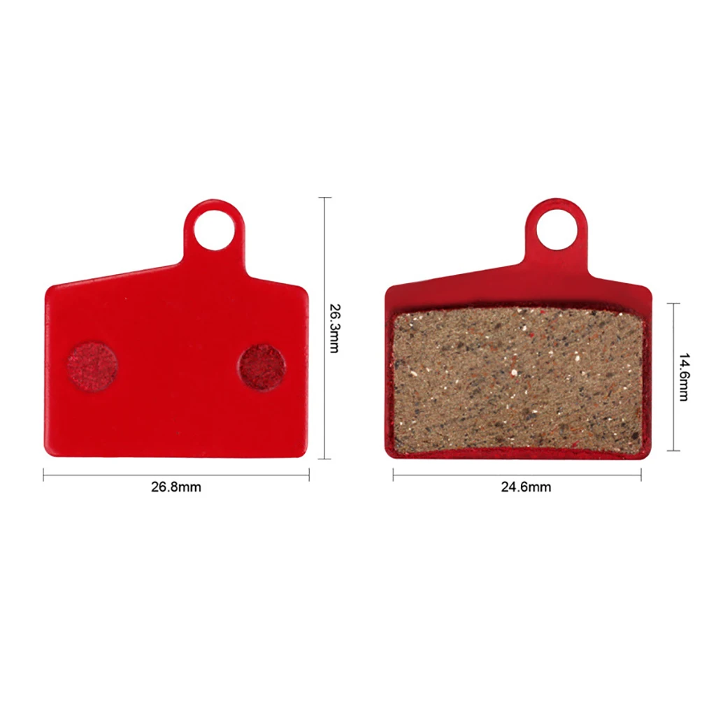 Bike Disc Brake Pad Mountain Road Bike Brake Parts Accessories for Magura MT2/4/6/8,DK-17