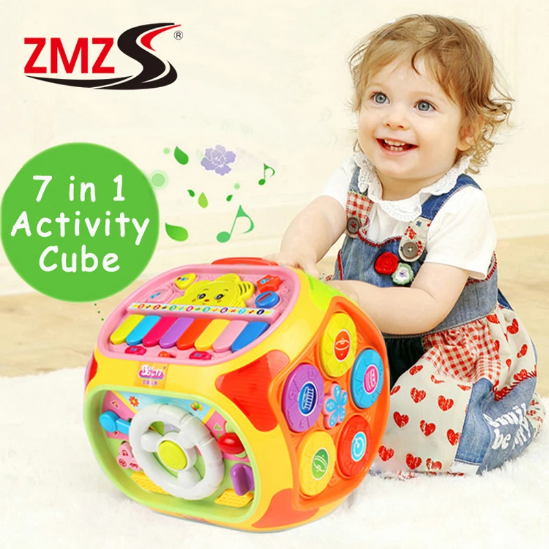 Musical Activity Cube Early Learning Educational Skills