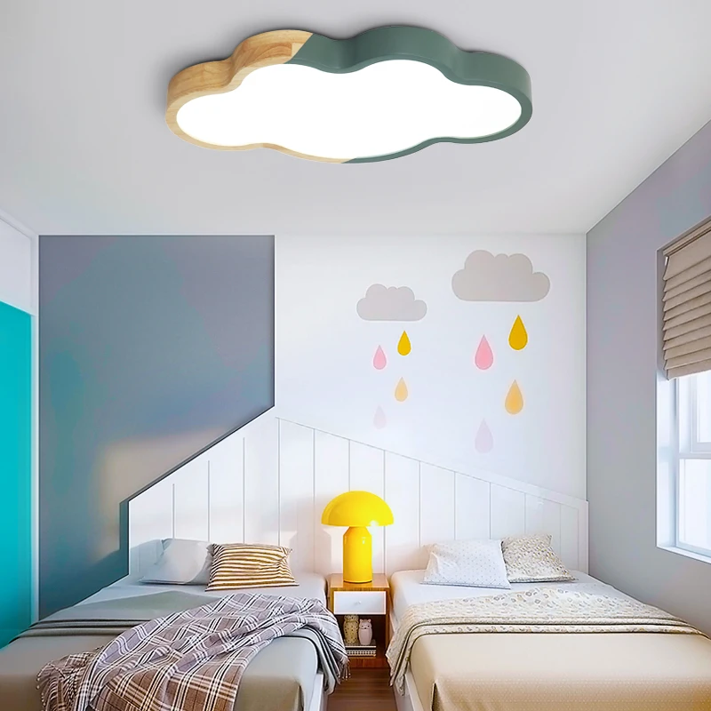 

Ceiling light wood new design bedroom overhead fixtures decorative living room dimming remote control Modern led ceiling lamp