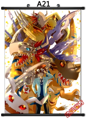 

japan Anime Digimon Adventure Tri YAGAMI TAICHI Ishida Yamato Home Decor Poster Wall Scroll painting
