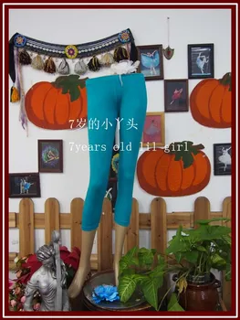 

Lycra cotton Belly Dance yoga tight capri Pants tight-fitting dody-buiding fitness trousers slim leggings H14-915