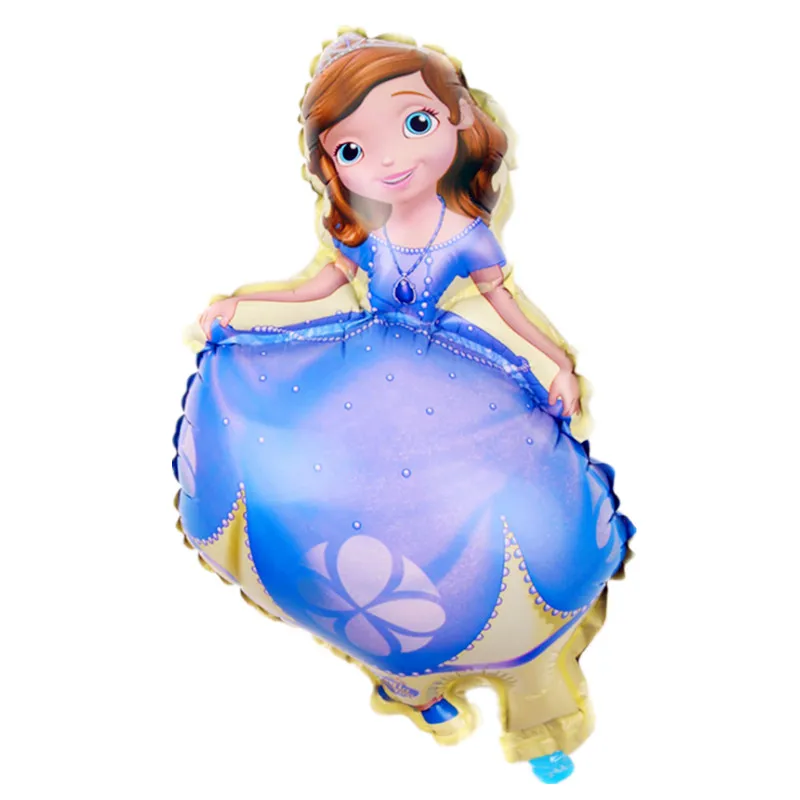 XXYYZZ мини воздушный шар Белль Аврора Золушка Белоснежка Принцесса фольгированные воздушные шары для детского дня рождения украшения гелиевые воздушные шары - Цвет: A-074