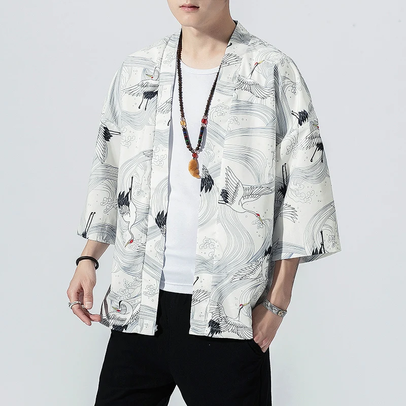 camisas para hombre estilo japones