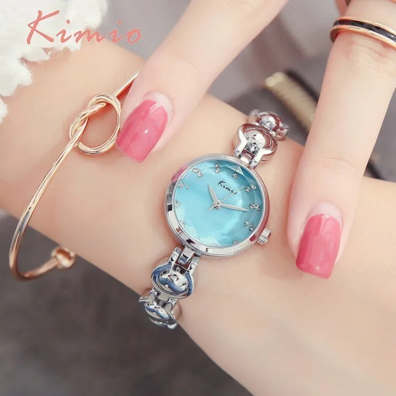 KIMIO Unique Pea-shaped Womens Watches With Rhinestones Watches Women Fashion Watch 2018 Chinese Wrist Watch For Women Clock KIMIO Unique Pea-shaped Womens Watches With Rhinestones Watches Women Fashion Watch 2018 Chinese Wrist Watch For Women Clock