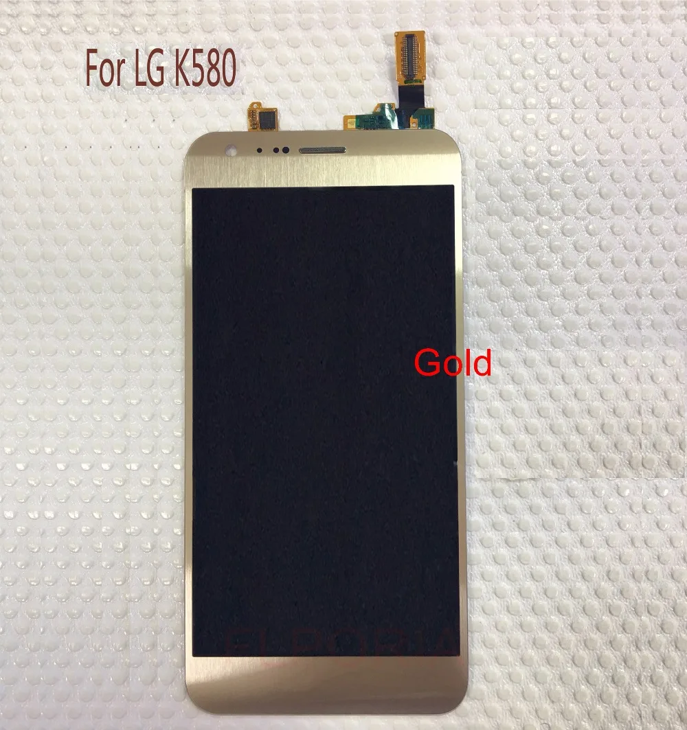 LG0006 For LG k580 LCD Display With Touch Screen Digitizer With Frame Assembly Original Replacement Parts(7)