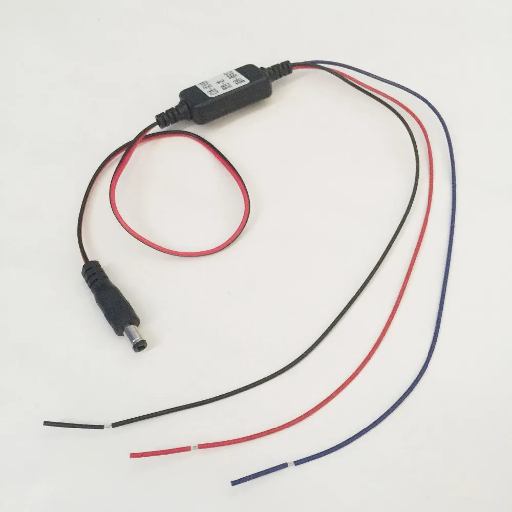 Car Rear View Parking Camera Time Delay Device Relay Filter Cable for