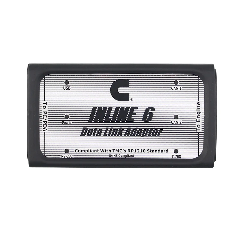 Tanie INLINE 6 Adapter łącza danych Heavy Duty narzędzie diagnostyczne skaner pełny 8 kabel ciężarówka interfejs diagnostyczny inline6 inline 5