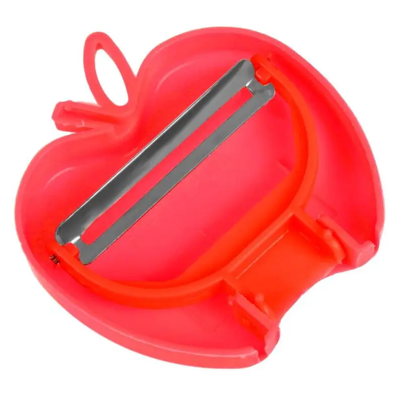 Складная машина для очистки фруктов от кожуры или кожицы измельчитель для овощей картофеля моркови терка для кухни инструменты из нержавеющей стали - Цвет: Red