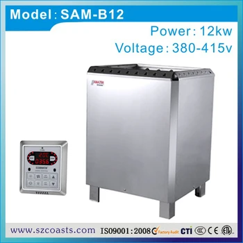 

Floor type 12kw 380V electric sauna heater with CE certificate