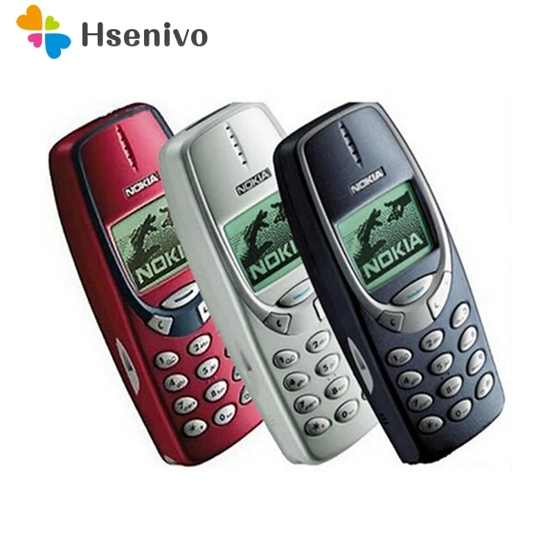 Скидка 3310 мобильный телефон оригинальный разблокированный Nokia 3310 дешевый телефон 2G GSM Поддержка Русский и арабский клавиатура мобильный телефон