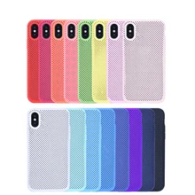

Cooling Breathable Original official Style Silicone Case For iphone 7 For Apple For iPhone 8 Cover For iPhone 6 6S Plus X XS MAX