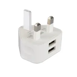 Евровилкой зарядное 3 контактный разъем адаптера переменного тока Зарядное устройство с 2/3 Порты usb для iPad телефон планшет JFlyer