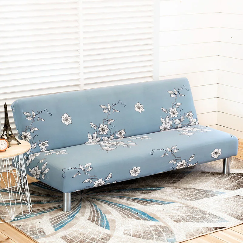 Модный гибкий эластичный чехол для дивана Универсальный складной диван без подлокотника для дивана 160-185 см домашний декор
