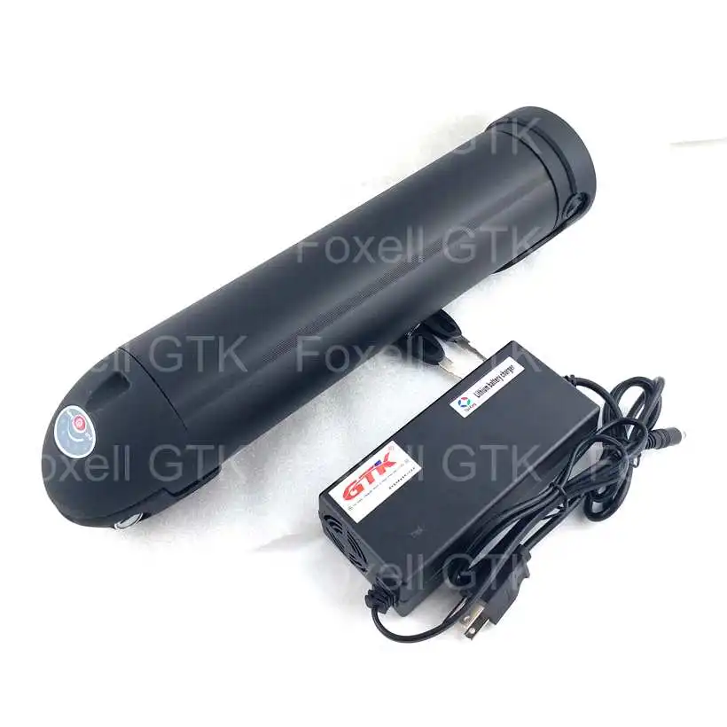 GTK Bottle 48V 15Ah 750W Li-ion Black Water Kettle Lithium ion ebike electric bike Battery 1000w Bafang Motor + 54.6v 3A charger (4)