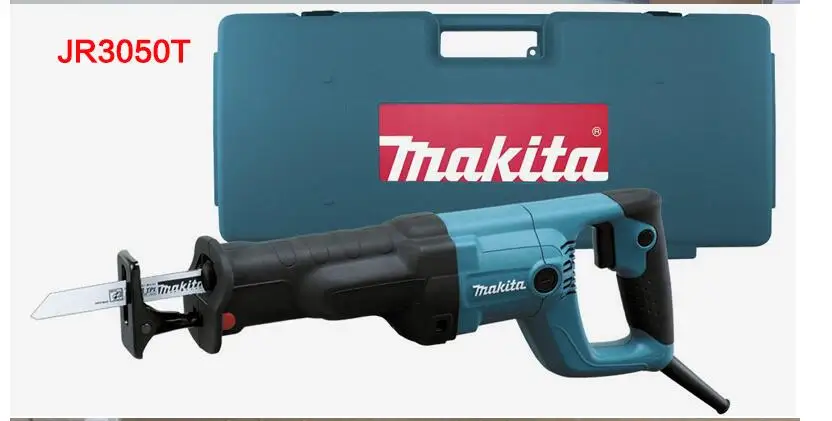 Makita электродрель пила с возвратно-поступательным движением полотна, JR3050CT ножовочное полотно, цепная пила, домашнем хозяйстве и деревообработки. Металлическая резка PV трубы