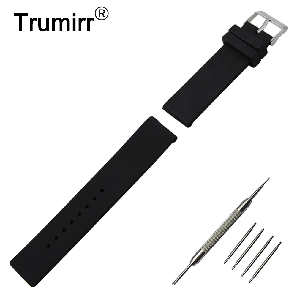 

24mm Silicone Rubber Watch Band for Sony Smartwatch 2 SW2 Mesh Pattern Resin Strap Stainless Pin Buckle Wrist Belt Bracelet