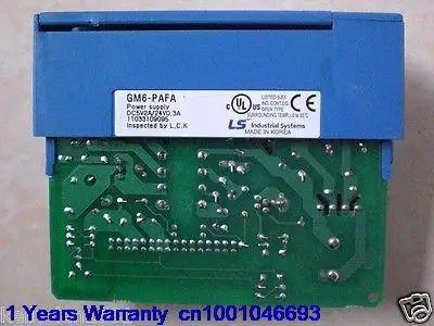 LS PLC Power Supply Module GM6-PAFA New In Box 1-Year Warranty !