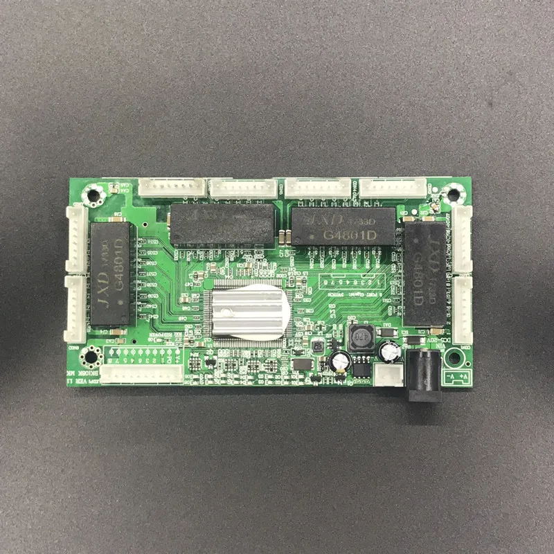 OEM PBC 4/8 порт гигабитный Ethernet коммутатор с контактный разъем 10/100/1000 м концентратор