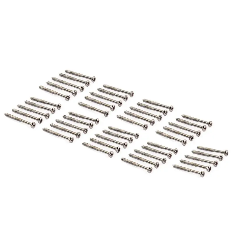 

50PCS Mounting Screws for PB JB P90 Pickups Replacement Accessories