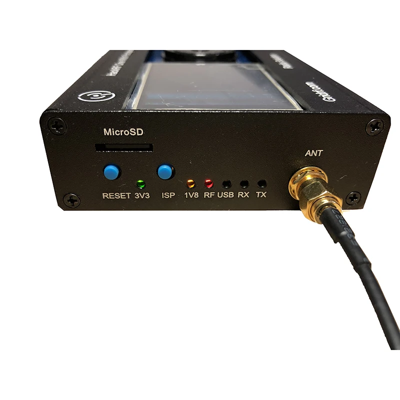 Lusya PortaPack консоль 0.5ppm TXCO для HackRF один 1 МГц-6 ГГц SDR приемник и передача AM FM SSB ADS-B SSTV Ham Радио C1-007