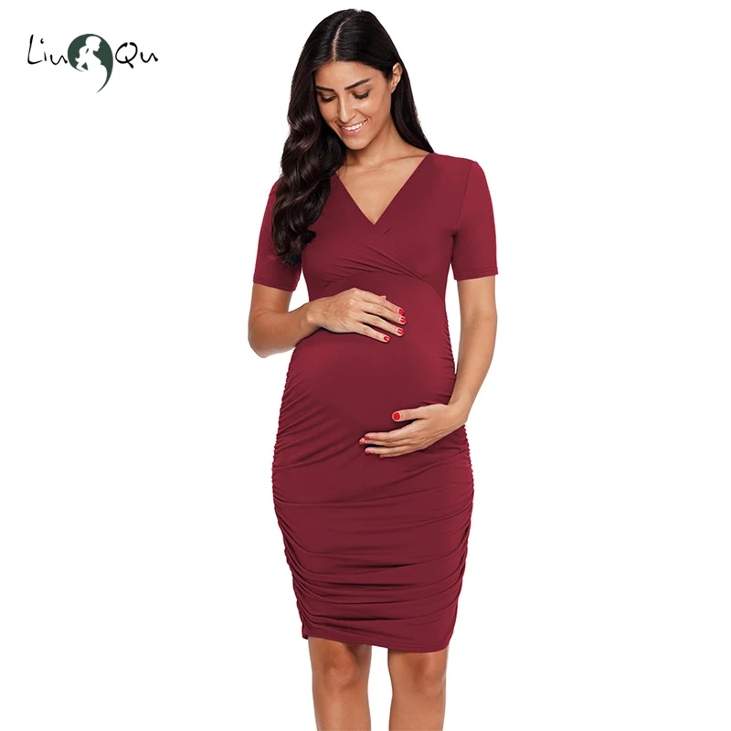 Облегающее платье для беременных; женская одежда; одежда для мамы; платья для беременных