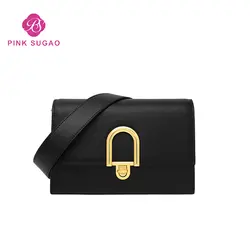 Розовый sugao роскошные сумки для женщин дизайнерские кошельки одежда высшего качества на плечо бренд crossbody Маленькая сумка-почтальон 2 цвета