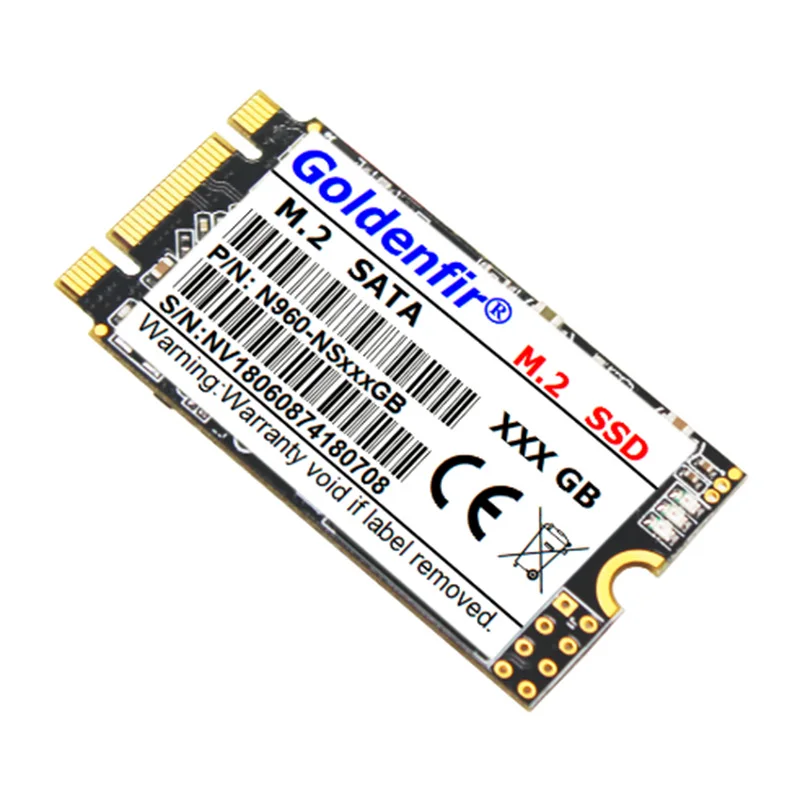 Goldenfir SSD M2 M. M.2 SSD 2242 M.2 Внутренний твердотельный накопитель для ноутбука 1 ТБ 960 ГБ 512 ГБ 500 ГБ 480 ГБ 240 ГБ 128 ГБ 120 ГБ 60 Жесткий диск NGFF