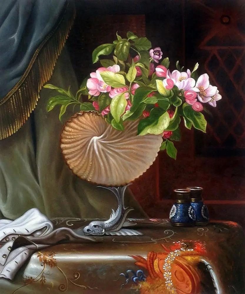 Kitchen Painting Wall Decoration Art Painting Still Life With Apple Blossoms In A Nautilus Shell 1870 By Martin Johnson Heade Kitchen Painting Art Paintingpaintings Wall Decor Aliexpress Kitchen Painting Wall Decoration Art Painting Still Life With Apple Blossoms In A Nautilus Shell 1870 By Martin Johnson Heade Kitchen Painting Art Paintingpaintings Wall Decor Aliexpress