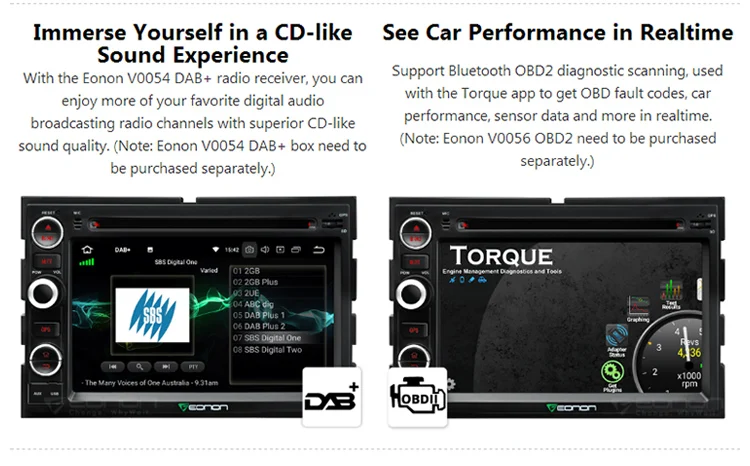 Top 7" Octa-Core Android 8.0 Oreo OS Car DVD Multimedia Navigation GPS Radio for Ford F-150 2005-2008 with Full Video Output Support 7