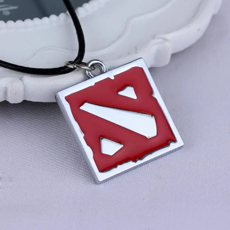 Dongsheng Игра Ювелирные изделия Dota 2 кулон ожерелье Европа Америка Мода Эмаль ожерелье для женщин и мужчин игра подарок-30