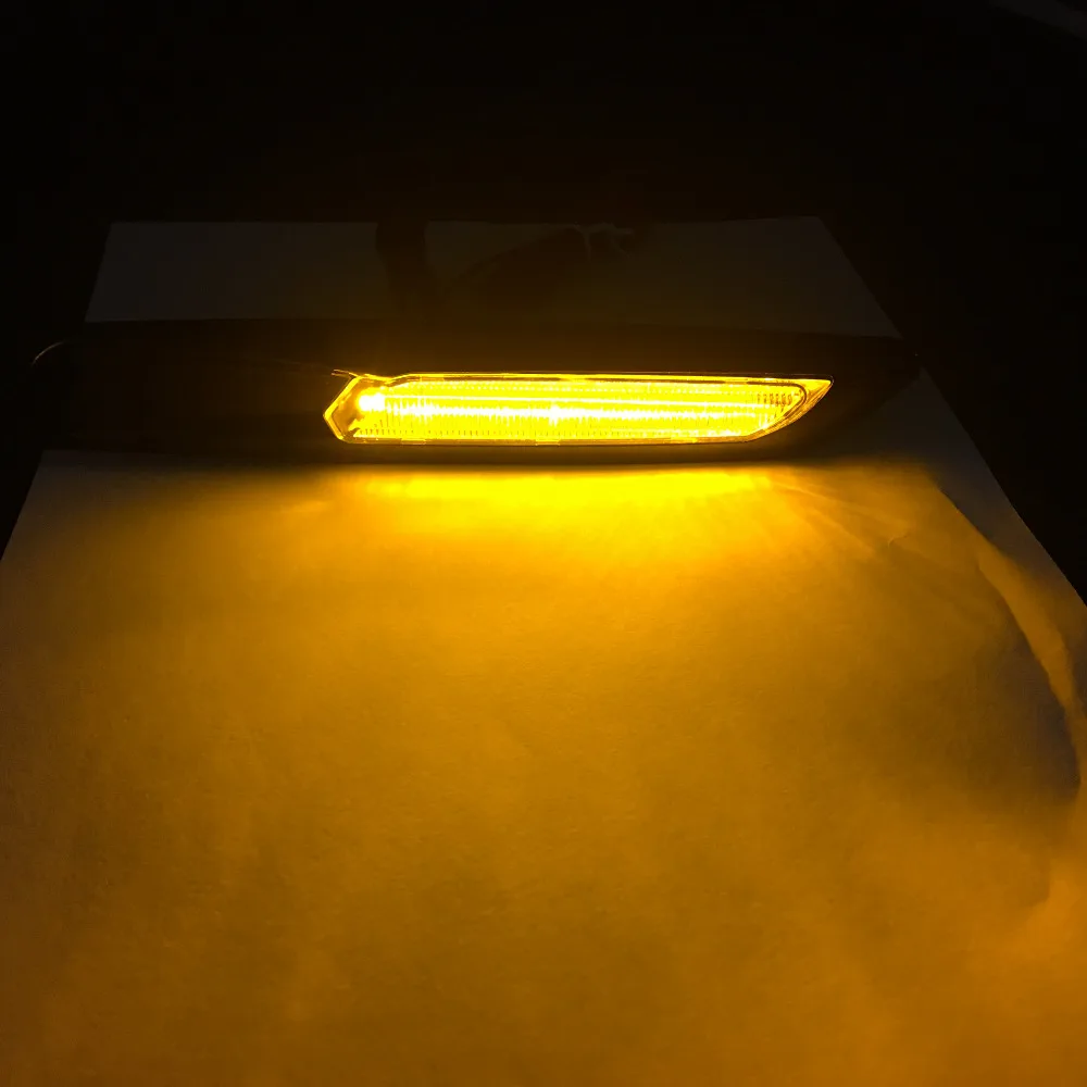 XYIVYG Янтарный светодиодные, боковые, габаритные фонари Подходит для BMW E60 E61 E81 E82 E83 E87 E88 E90 E91 F10 Поворотная сигнальная лампа