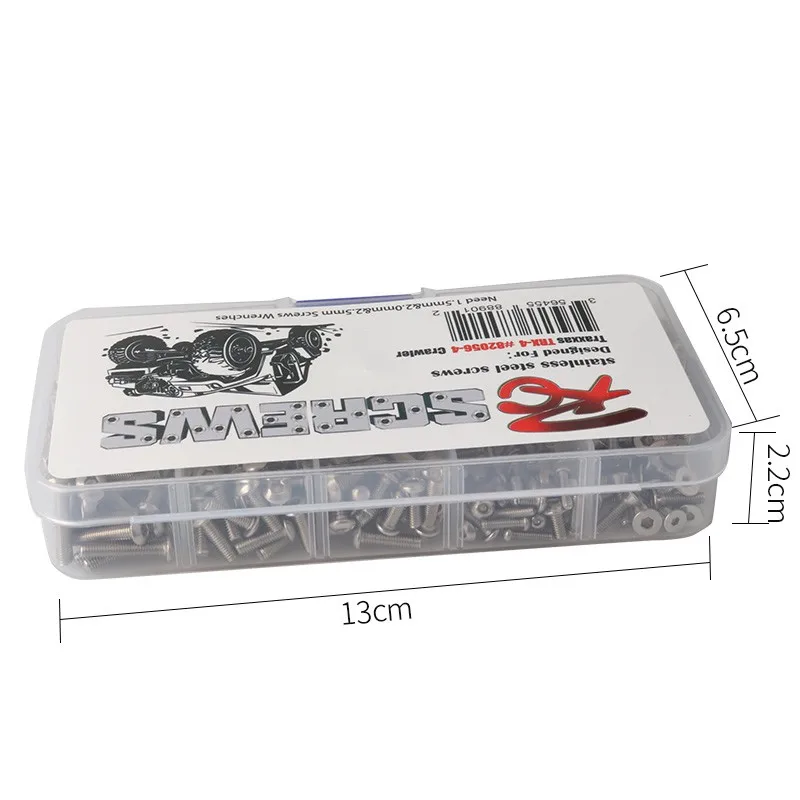 

New RC Screw Stainless Steel Screw Box for Traxxas Slash Short Truck Off-road RC Car DIY Parts Car Set Tools