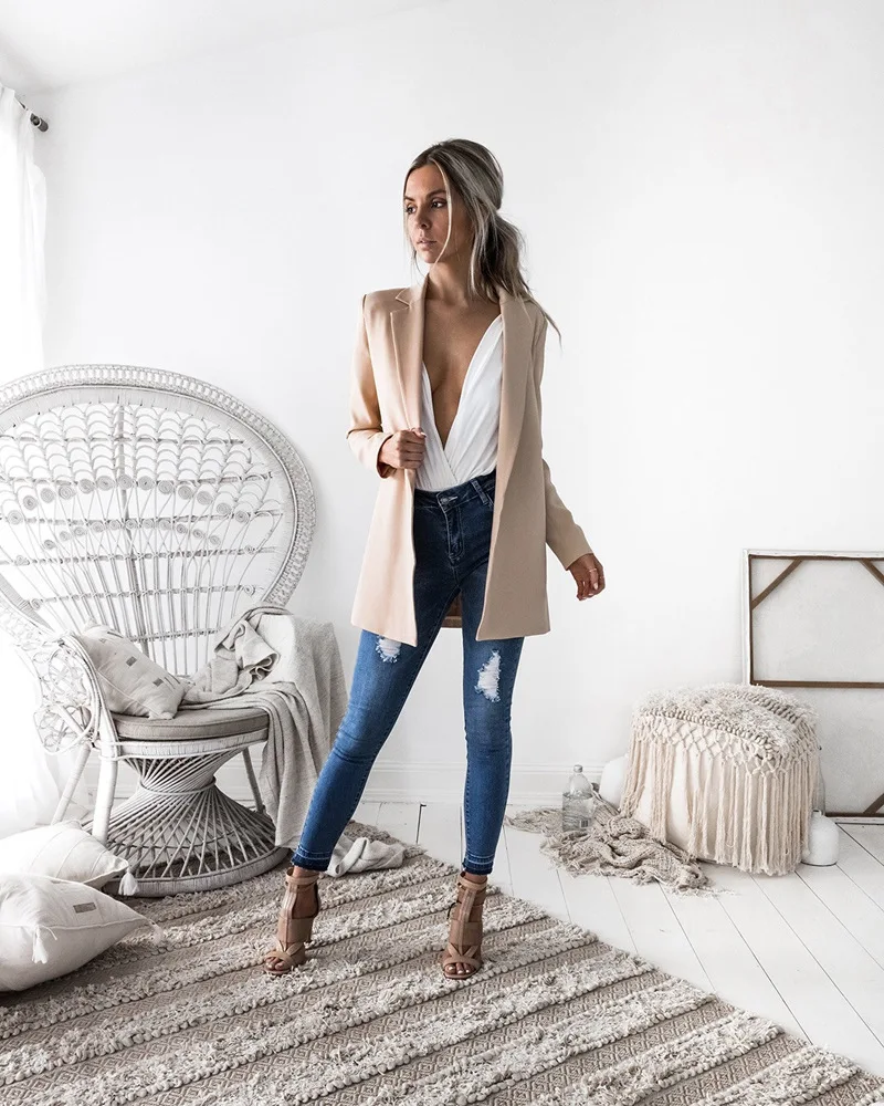 Blazer & Suits 2018 Spring Autumn Women