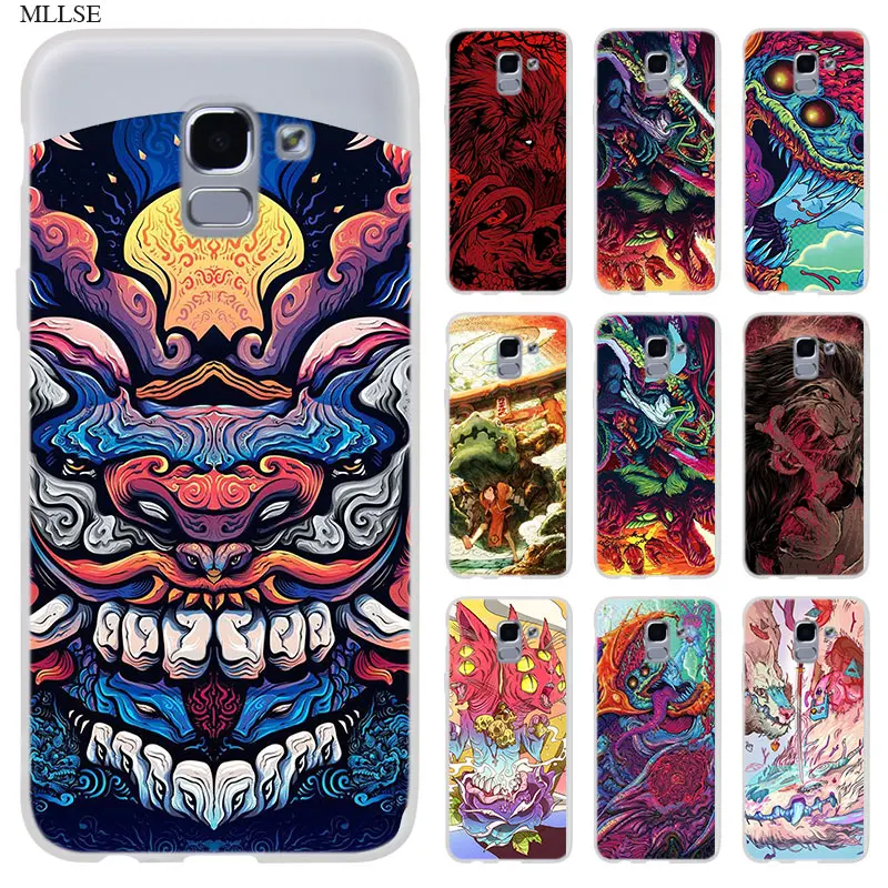 Case for Samsung J8 J4 J6 Plus 2018 J5 J3 J7 2017 EU CORE Pro Prime Phone Cover Hyper Beast Csgo Hot Fashion Fun Dynamic | Мобильные