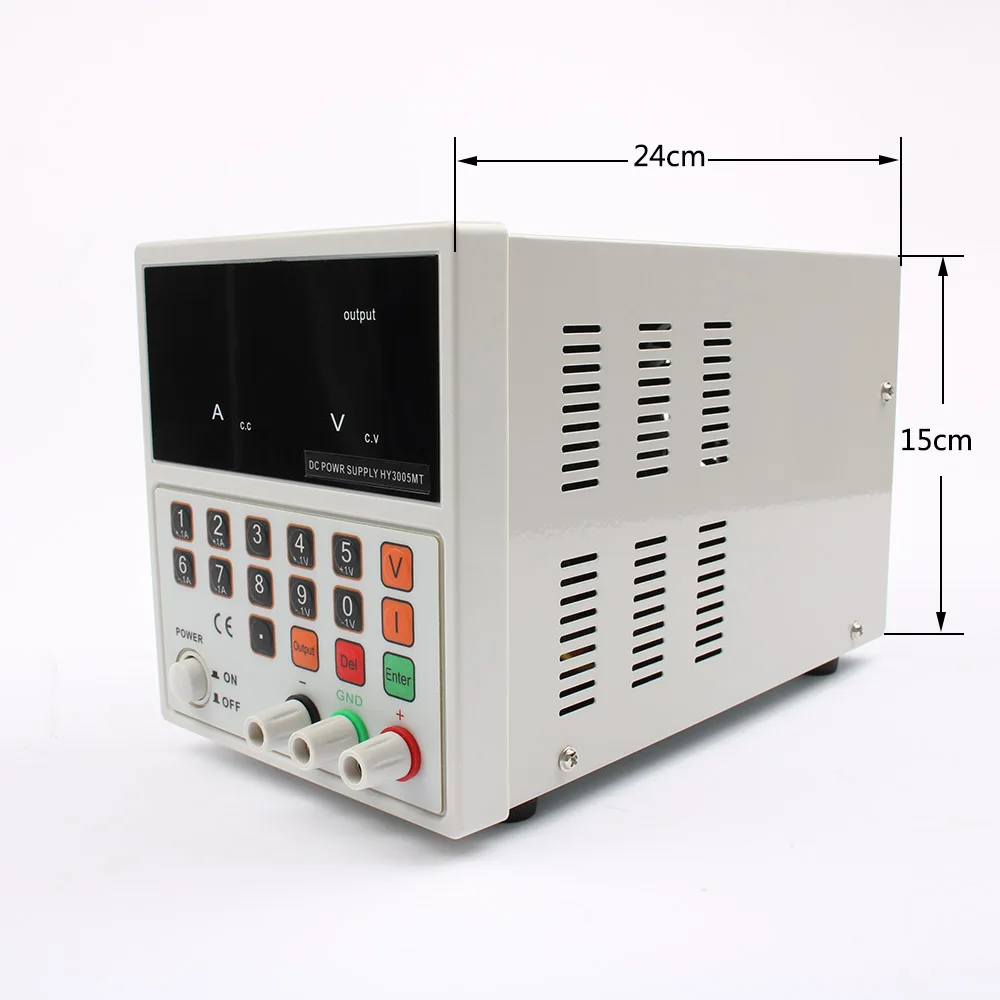  single CNC adjustable DC power supply 30V5A HY3005MT