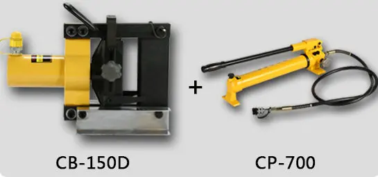 15 тонн CB150D руководство Сплит Гидравлический гибка металла машины ручной гидравлический насос подходит для угол изгиба металлическая