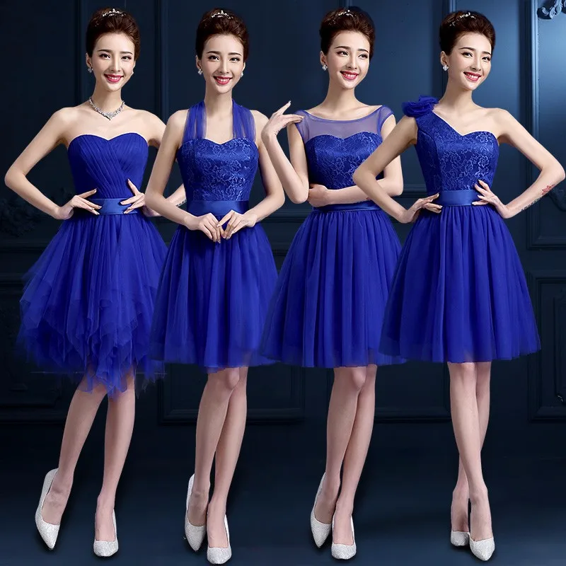 Royal blue bridesmaid dresses under 50 Clearance