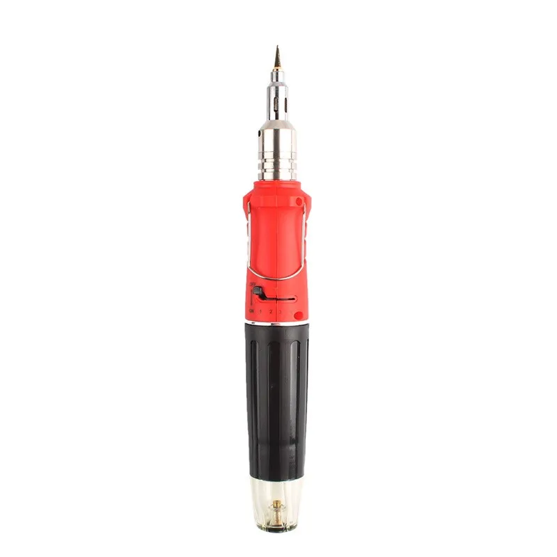 10 in 1 HS- 1115K Self-Ignition Gas Soldering Iron Cordless Welding Torch Kit Tool  Quality Ignition Butane Gas Soldering Iron
