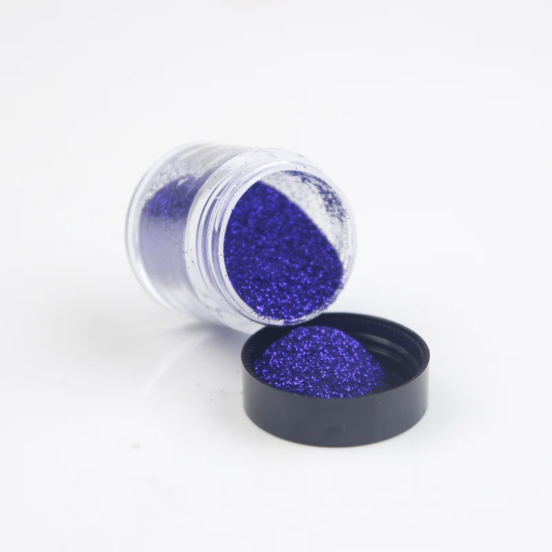 blue glitter